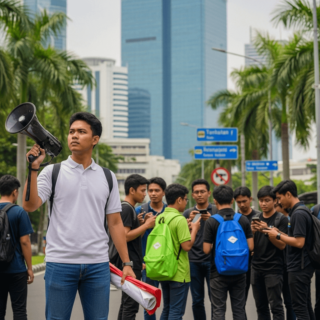 BEM SI Pastikan Aksi Unjuk Rasa Tetap Digelar Setelah Bertemu Mensesneg