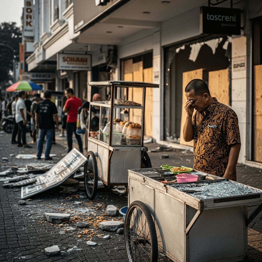 Estimasi Kerugian Ekonomi Akibat Demo Ricuh Capai Rp 1,2 Triliun