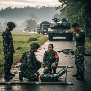 Pratu Johari Gugur akibat Insiden Saat Persiapan HUT TNI