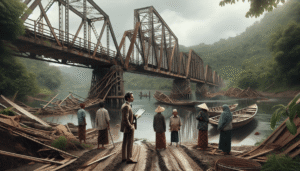 Gibran Tinjau Infrastruktur Jembatan Rusak di Aceh Singkil